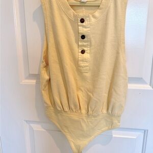 Free People Peek IAYE Henley bodysuit